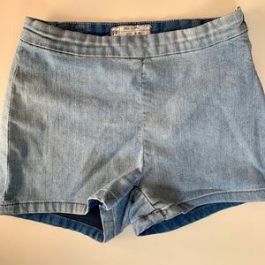 FREEPEOPLE tight denim shorts